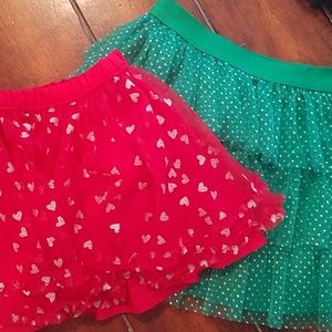 Red tutu unavailable. Green tutu up for grabs!